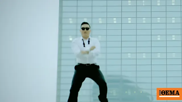 Ο Psy στο μουσικό βίντεο του Gangnam Style