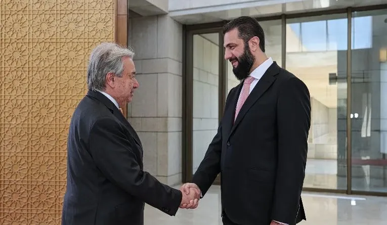 Ο Γκουτέρες στη Συρία: Έκκληση για εθνική κυριαρχία