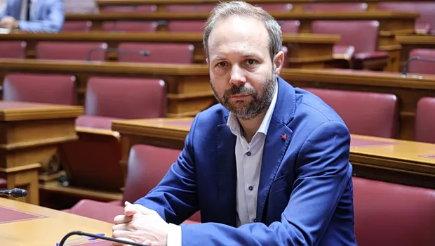 Ο βουλευτής Γιώργος Ψυχογιός στη Βουλή των Ελλήνων