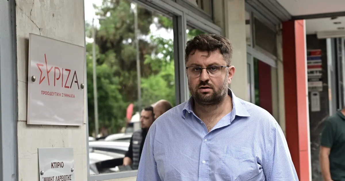 Ο Κώστας Ζαχαριάδης σε δήλωσή του για τον ΣΥΡΙΖΑ