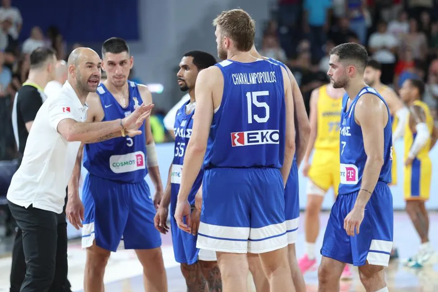 Εθνική Ελλάδας μπάσκετ σε αγώνα προκριματικών Παγκοσμίου Κυπέλλου
