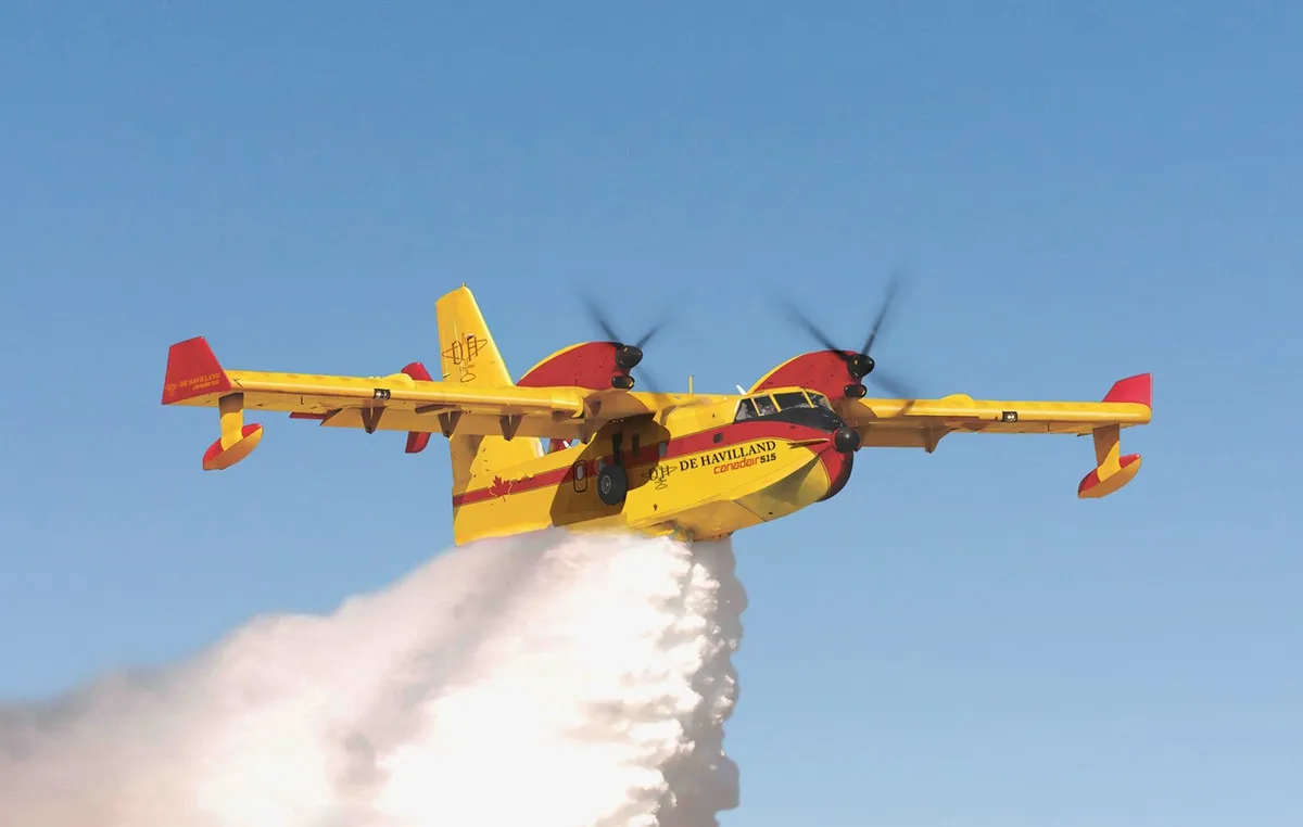Η Ελλάδα στέλνει δύο Canadair στην Ισπανία για τις πυρκαγιές