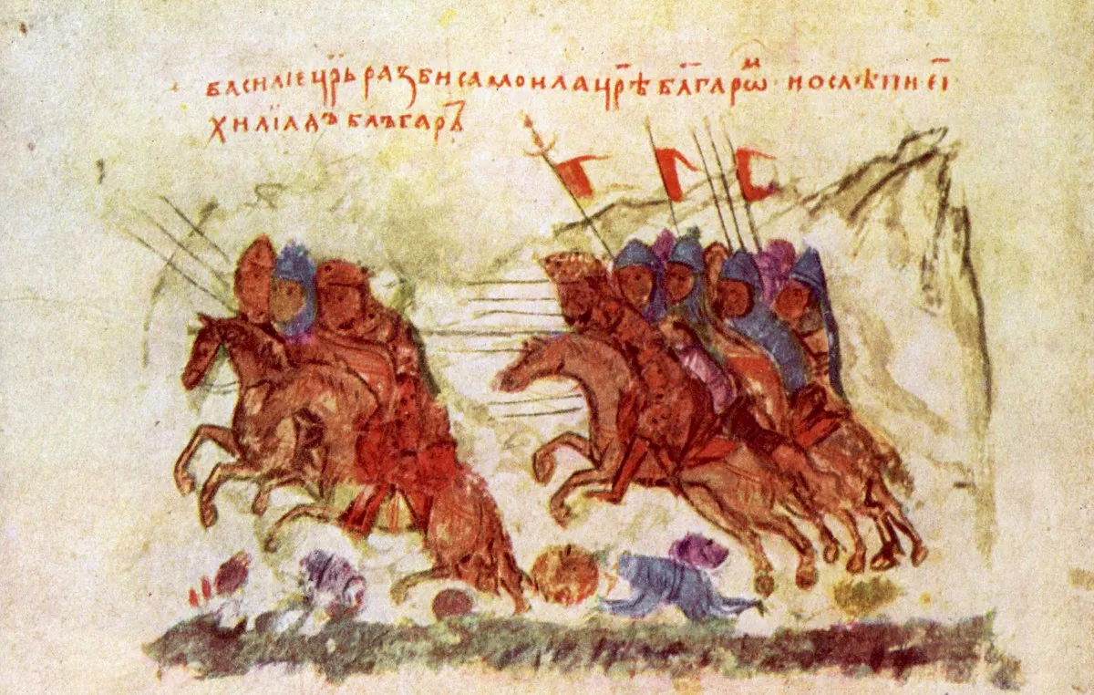 Βασίλειος Β' Βουλγαροκτόνος στη Μάχη του Κλειδίου