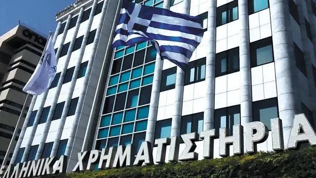 Γραφική απεικόνιση ανόδου στο Χρηματιστήριο Αθηνών
