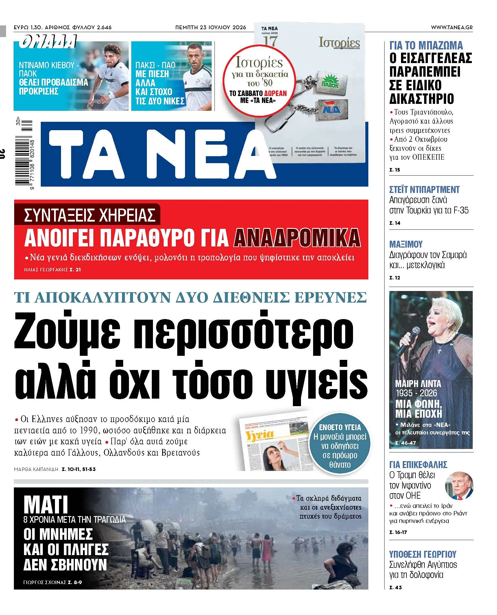 Δικαστήριο και δικαστικά έγγραφα για την υπόθεση ΟΠΕΚΕΠΕ
