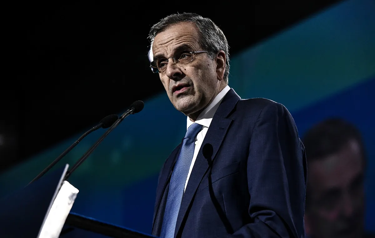 Ο Αντώνης Σαμαράς σε δήλωση για τη Δημοκρατία