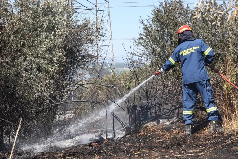 Χάρτης υψηλού κινδύνου πυρκαγιάς στην Ελλάδα