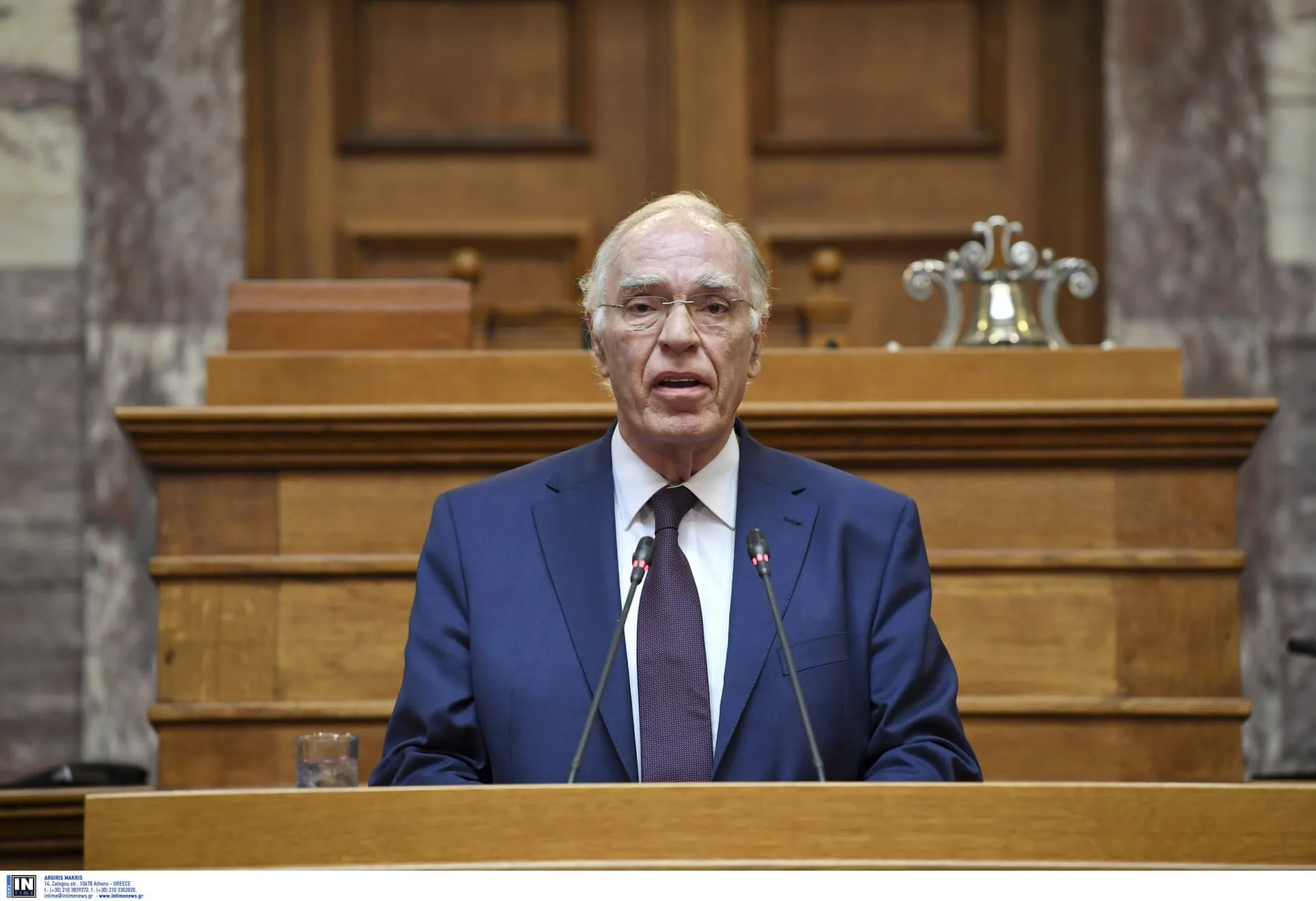 Ο Βασίλης Λεβέντης σε παλαιότερη δημόσια εμφάνιση