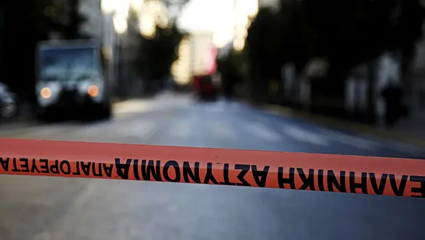 Αστυνομικές δυνάμεις έξω από την πρεσβεία των ΗΠΑ στη Βασιλίσσης Σοφίας