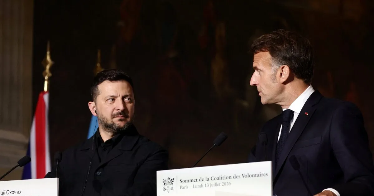 Ο Μακρόν και ο Ζελένσκι σε σύνοδο για μαχητικά Rafale
