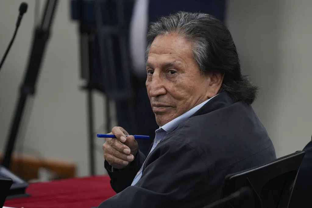 Ο πρώην πρόεδρος του Περού Αλεχάντρο Τολέδο