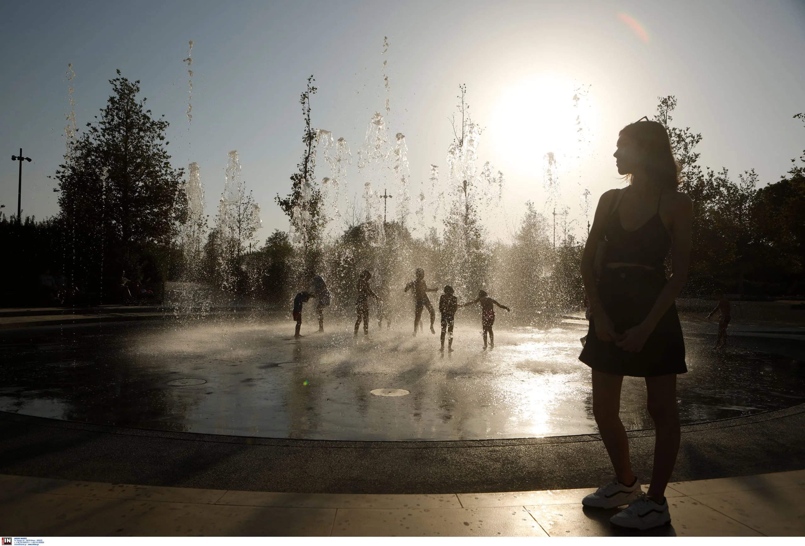 Θερμική κάμερα καταγράφει καύσωνα στην Αττική