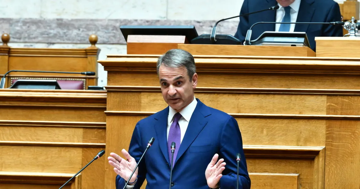 Ο Μητσοτάκης στα εγκαίνια του αυτοκινητοδρόμου Ε65 στα Γρεβενά