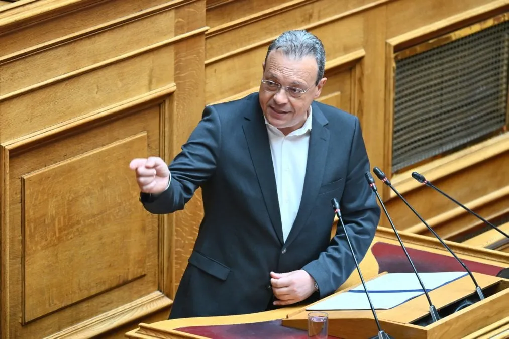 Ο Σωκράτης Φάμελλος σε δήλωσή του στη Βουλή