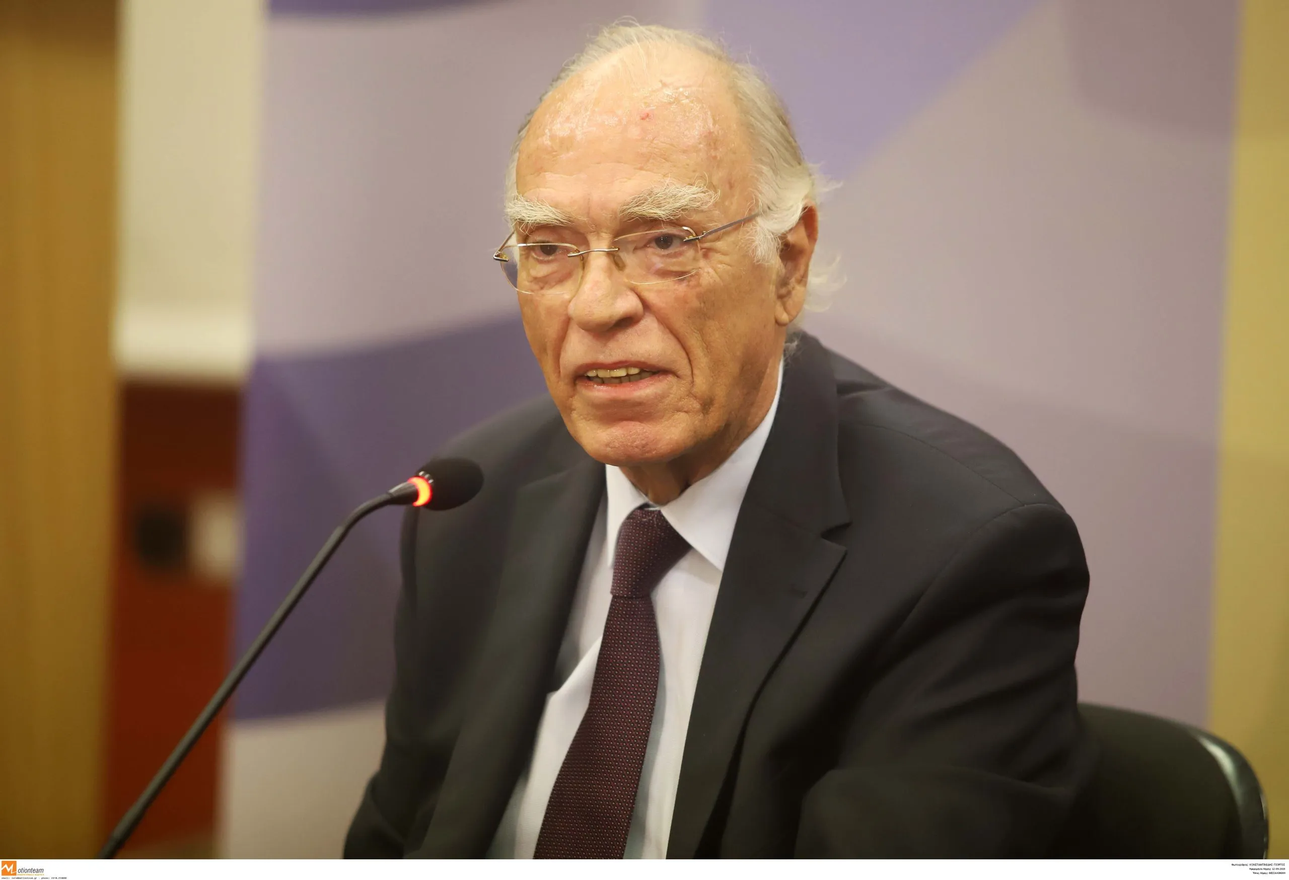 Ο Βασίλης Λεβέντης σε παλαιότερη δημόσια εμφάνιση