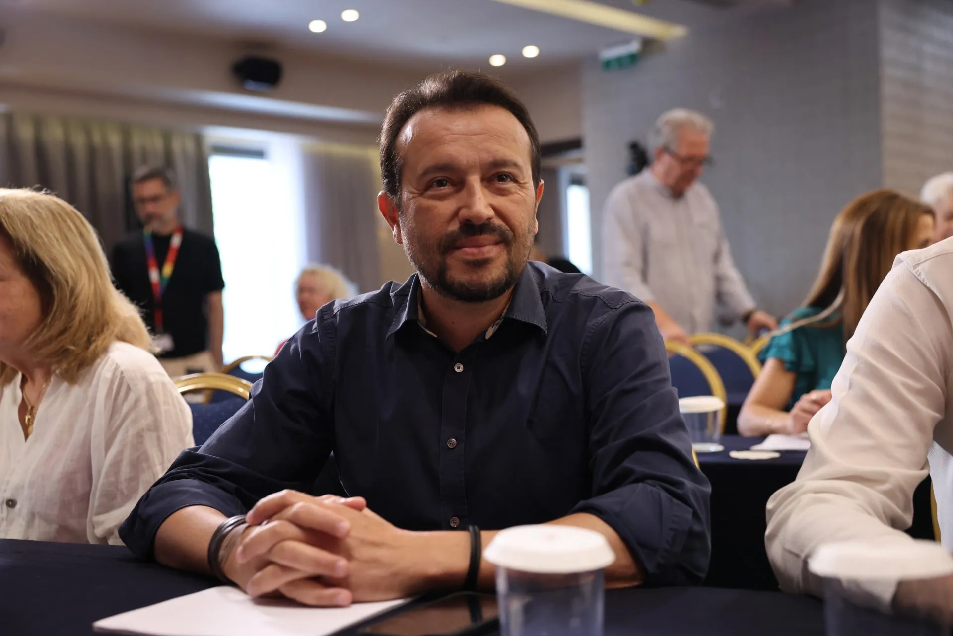 Ο Νίκος Παππάς μιλά στην Κεντρική Επιτροπή του ΣΥΡΙΖΑ