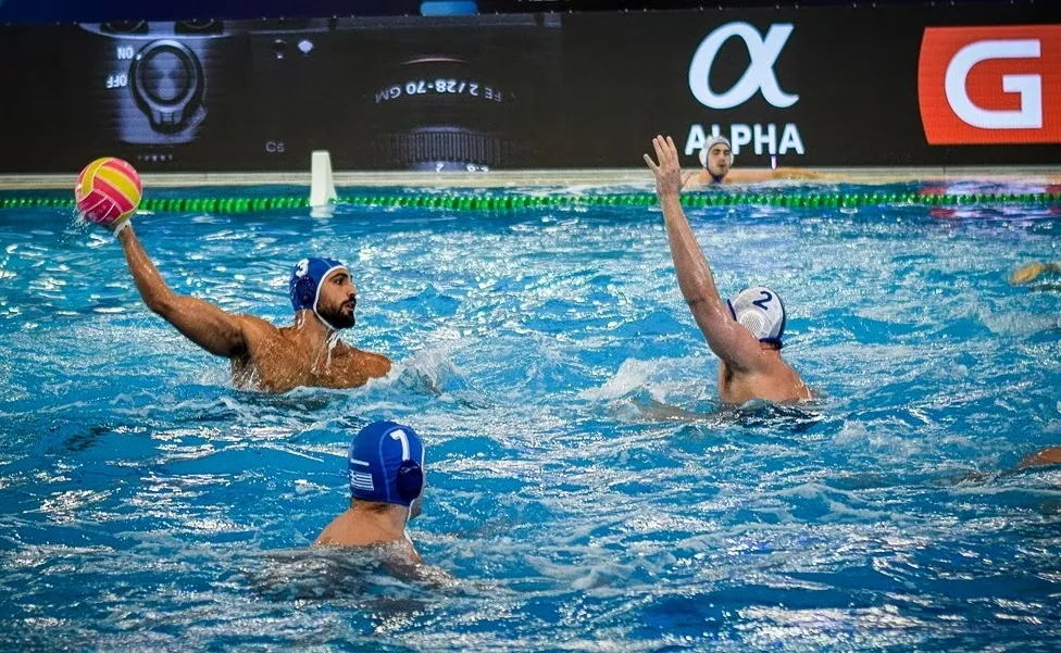 Παναγιώτης Τζωρτζάτος τερματοφύλακας Εθνικής πόλο στον ημιτελικό του World Cup