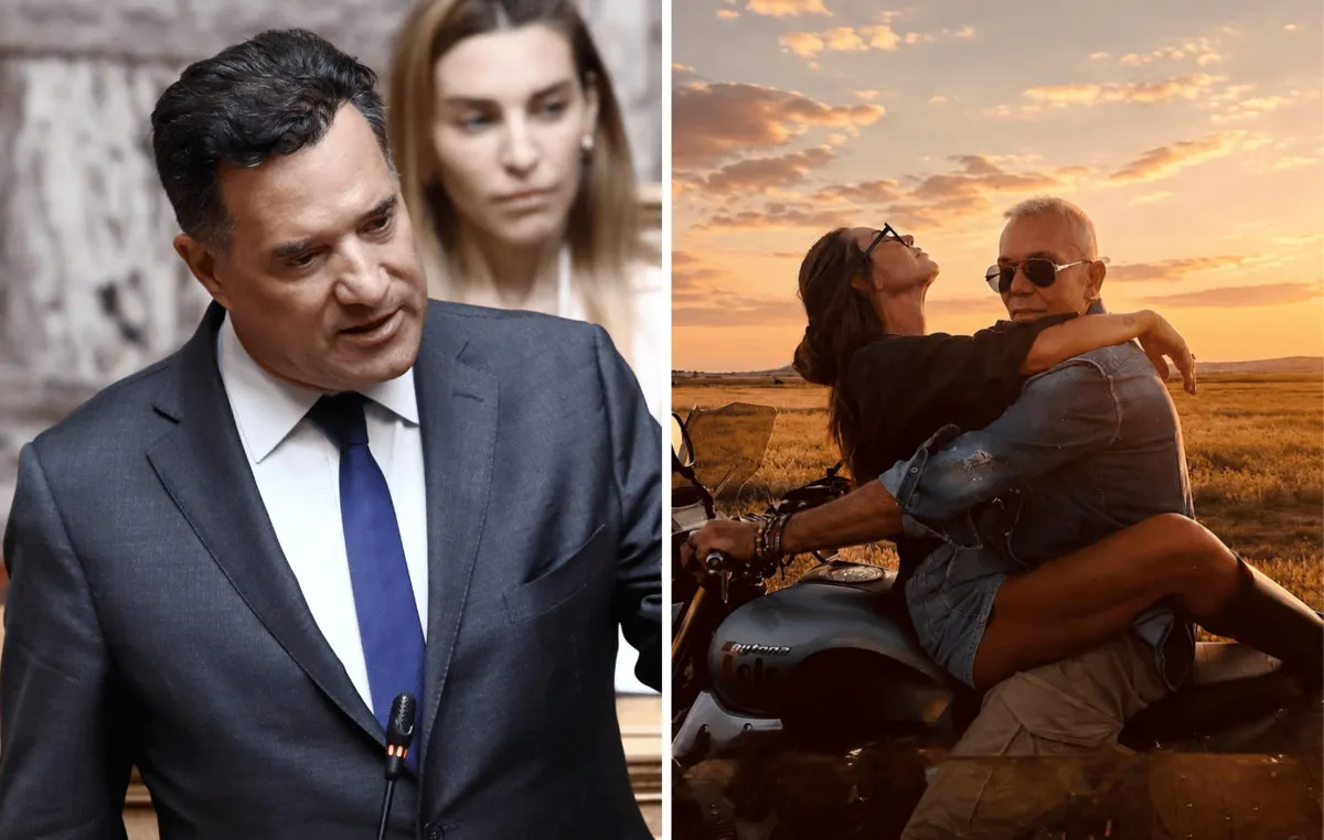 Ο Στέλιος Ρόκκος σε μοτοσικλέτα χωρίς κράνος