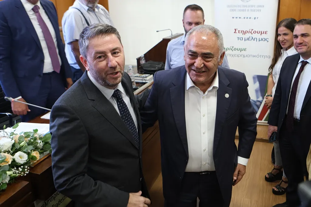 Ο Νίκος Ανδρουλάκης παρουσιάζει προτάσεις για μικρομεσαίες επιχειρήσεις