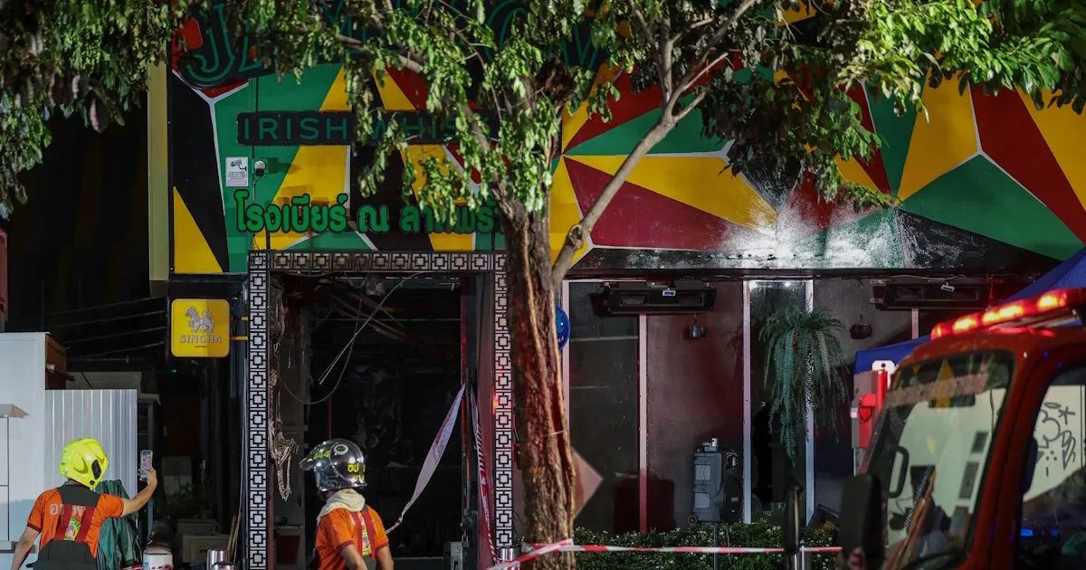 Πυρκαγιά σε κλαμπ στη Μπανγκόκ της Ταϊλάνδης