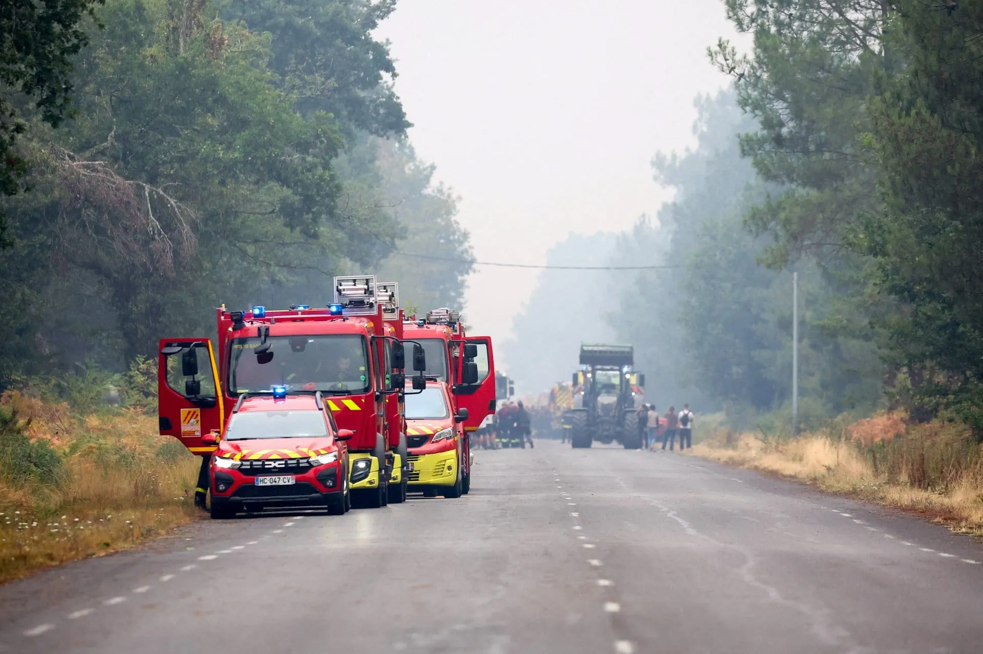 Πυρκαγιές και εκκένωση κατοίκων στη νοτιοδυτική Γαλλία