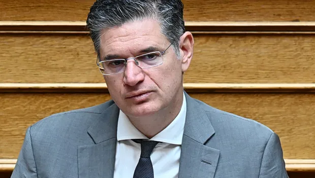 Ο Διονύσης Καλαματιανός σε συνεδρίαση της Βουλής