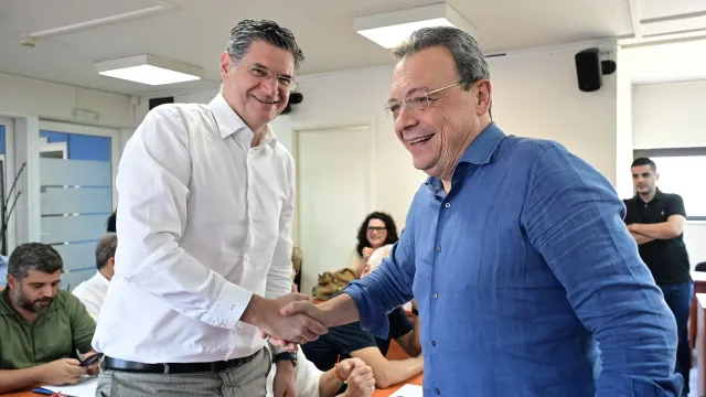 Ο Διονύσης Καλαματιανός σε συνεδρίαση της Βουλής
