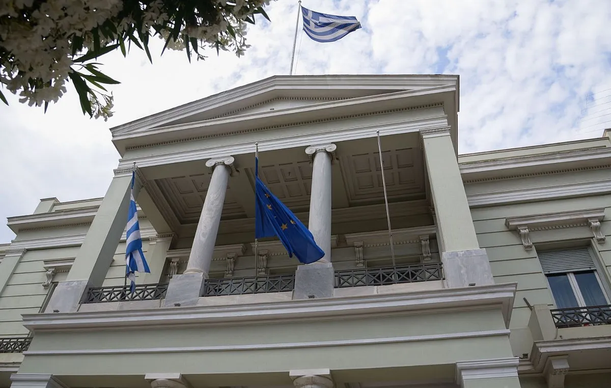 Σημαίες Ελλάδας και Ρουμανίας, drone στον εναέριο χώρο