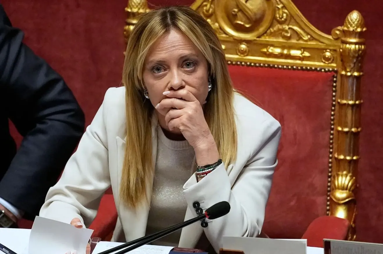 Η Τζόρτζια Μελόνι στη Βουλή της Ιταλίας