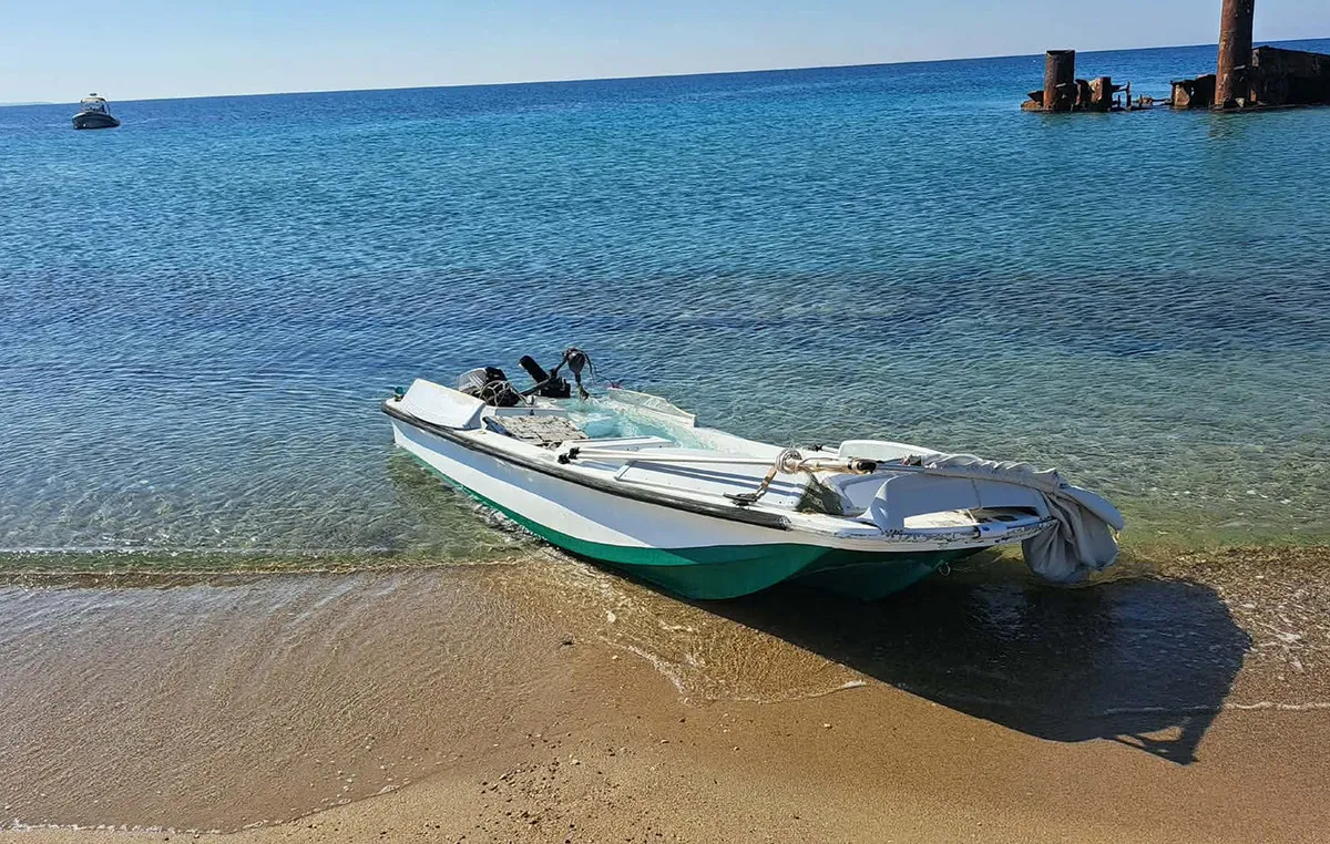 Σκάφη του Λιμενικού Σώματος σε επιχείρηση έρευνας στην Επανομή