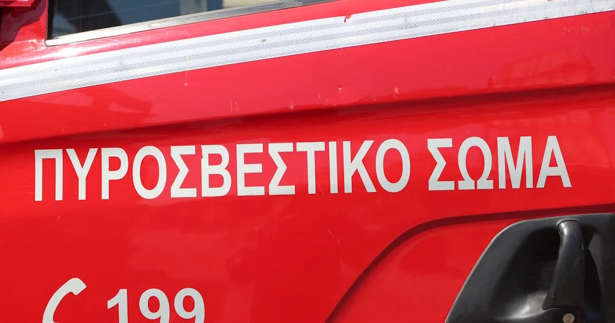 Πυρκαγιά σε μονάδα ανακύκλωσης στο Ομορφοχώρι Λάρισας