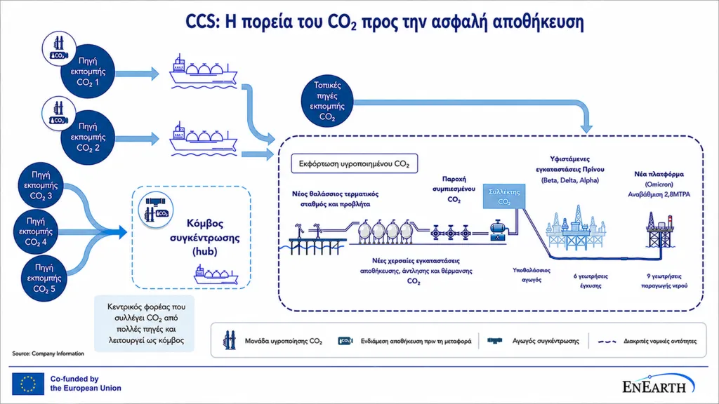 Εγκαταστάσεις ΔΕΣΦΑ στη Ρεβυθούσα για δέσμευση CO2