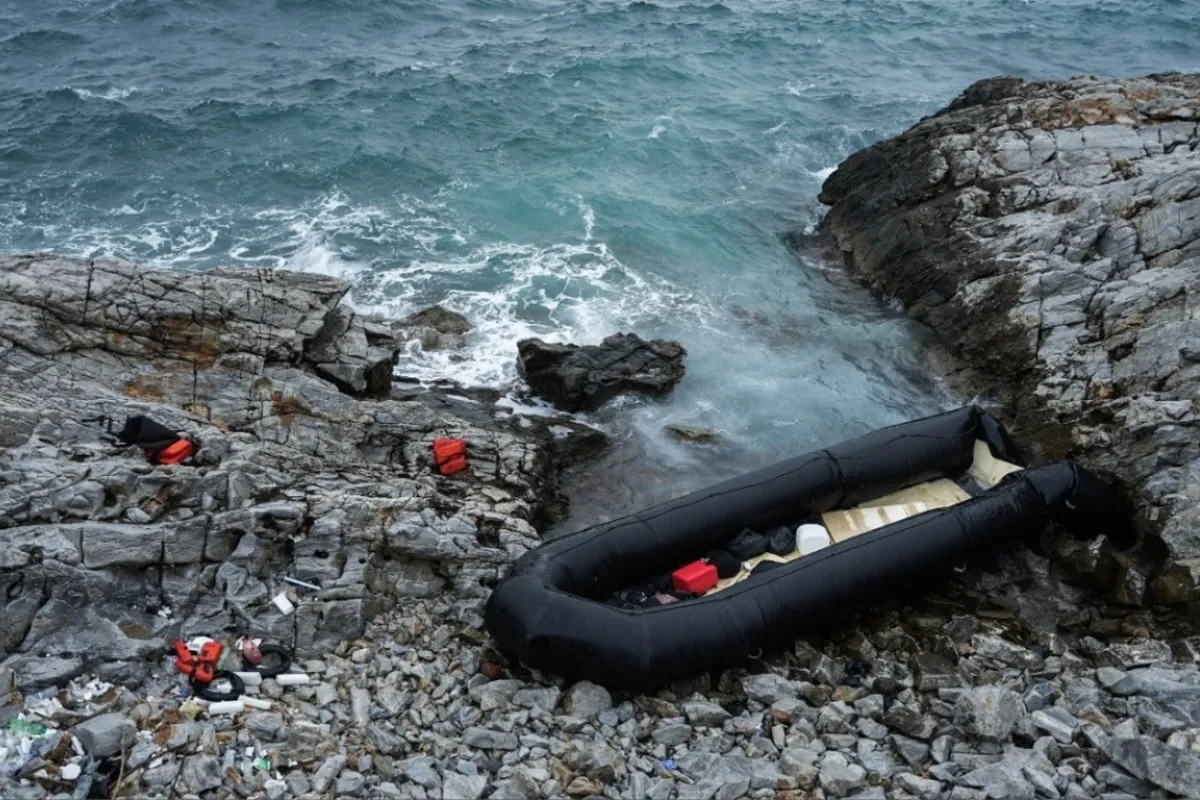 Σκάφος Λιμενικού σε επιχείρηση διάσωσης στη Σάμο