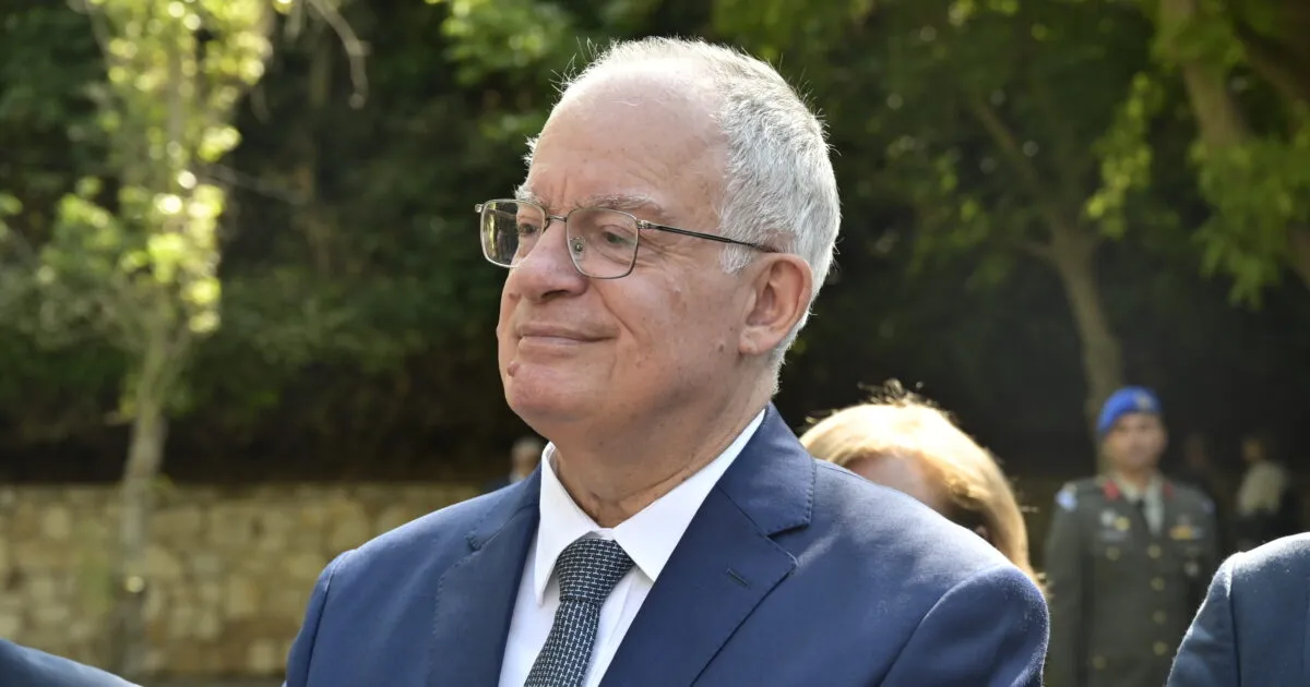 Ο Τασούλας στη δεξίωση για τα 52 χρόνια Δημοκρατίας