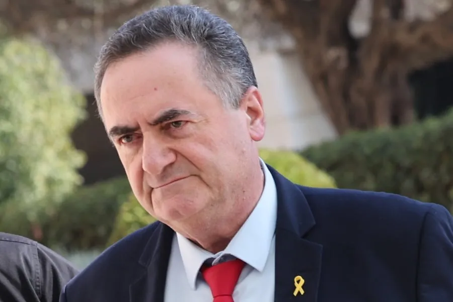 Ο υπουργός Άμυνας του Ισραήλ Ισραέλ Κατς σε δηλώσεις