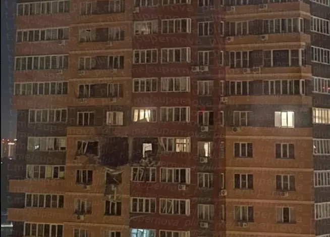 Κατεστραμμένη υποδομή στην Κριμαία μετά από επίθεση