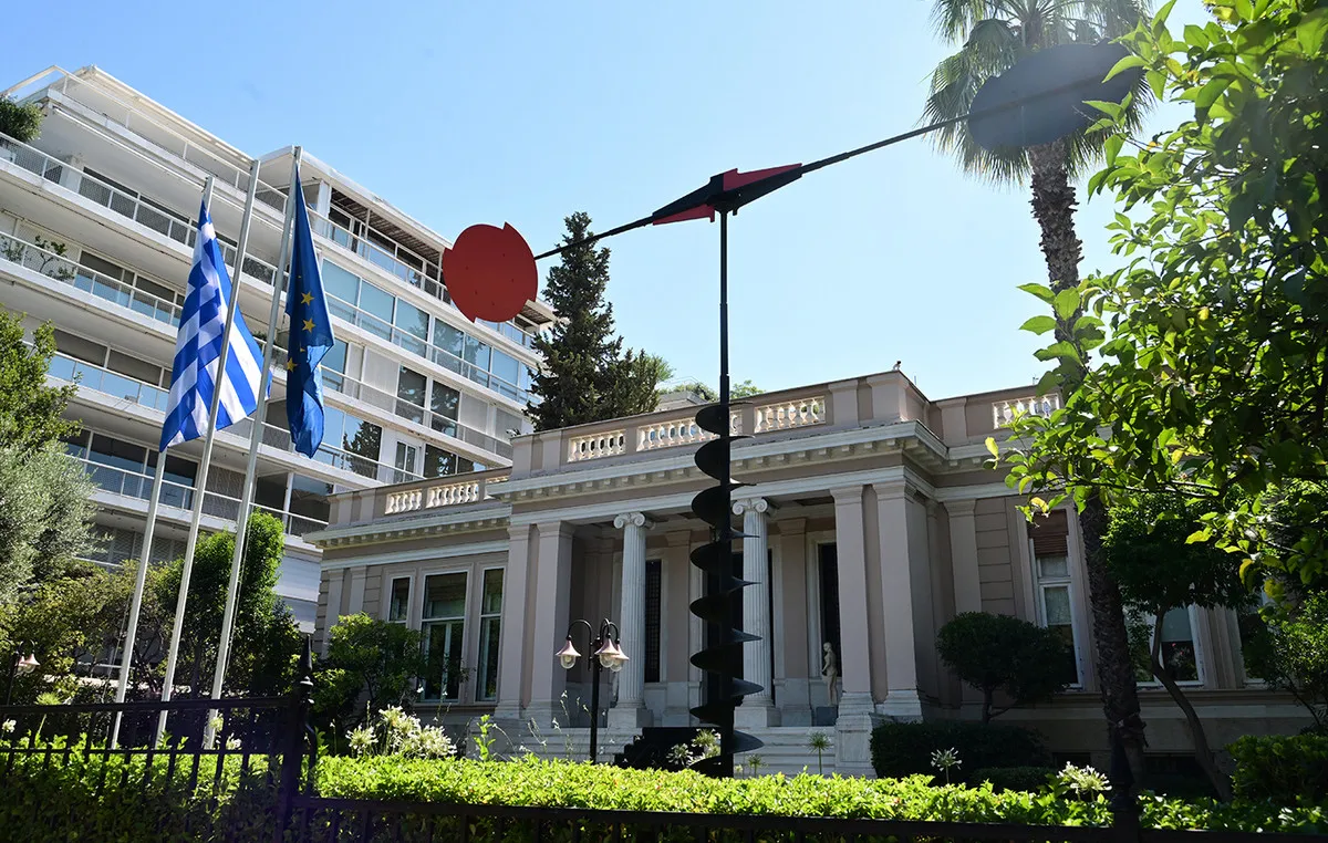 Γράφημα δημοσκόπησης Marc με ποσοστά κομμάτων