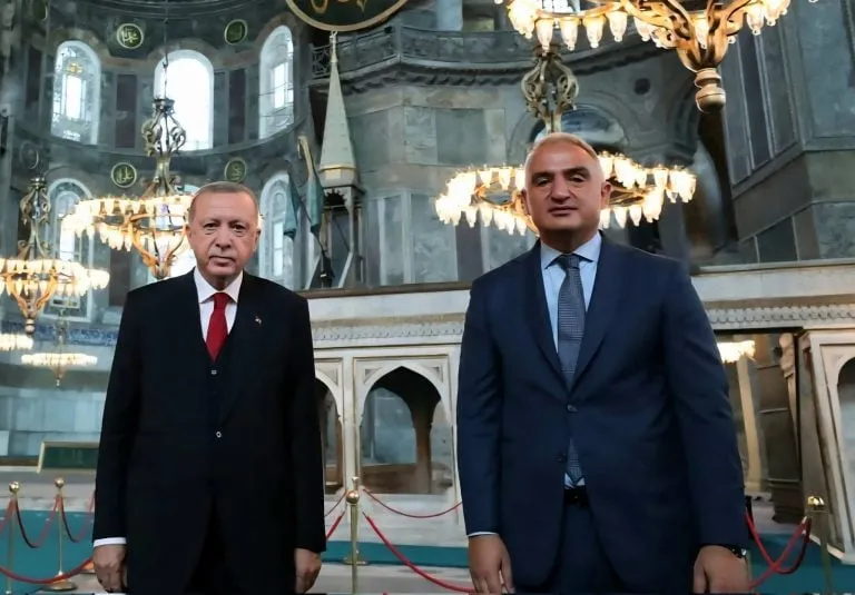 Η Αγία Σοφία στην Κωνσταντινούπολη ως τζαμί