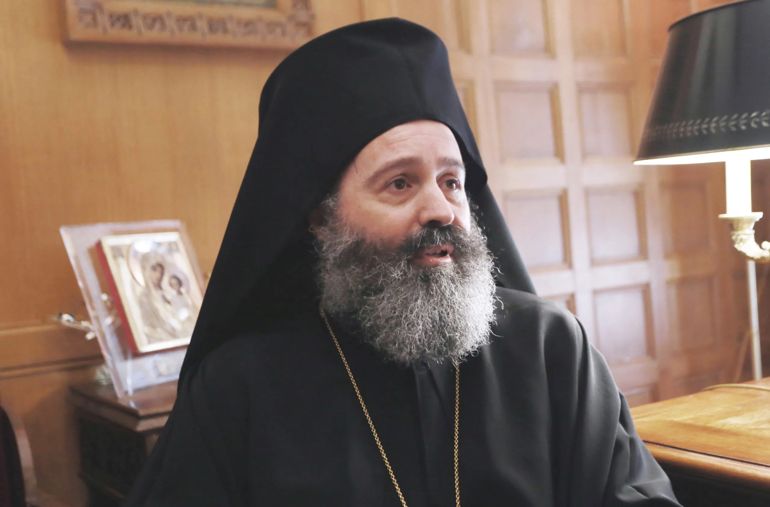 Αρχαίο Θέατρο Επιδαύρου κατά τη διάρκεια βροχής