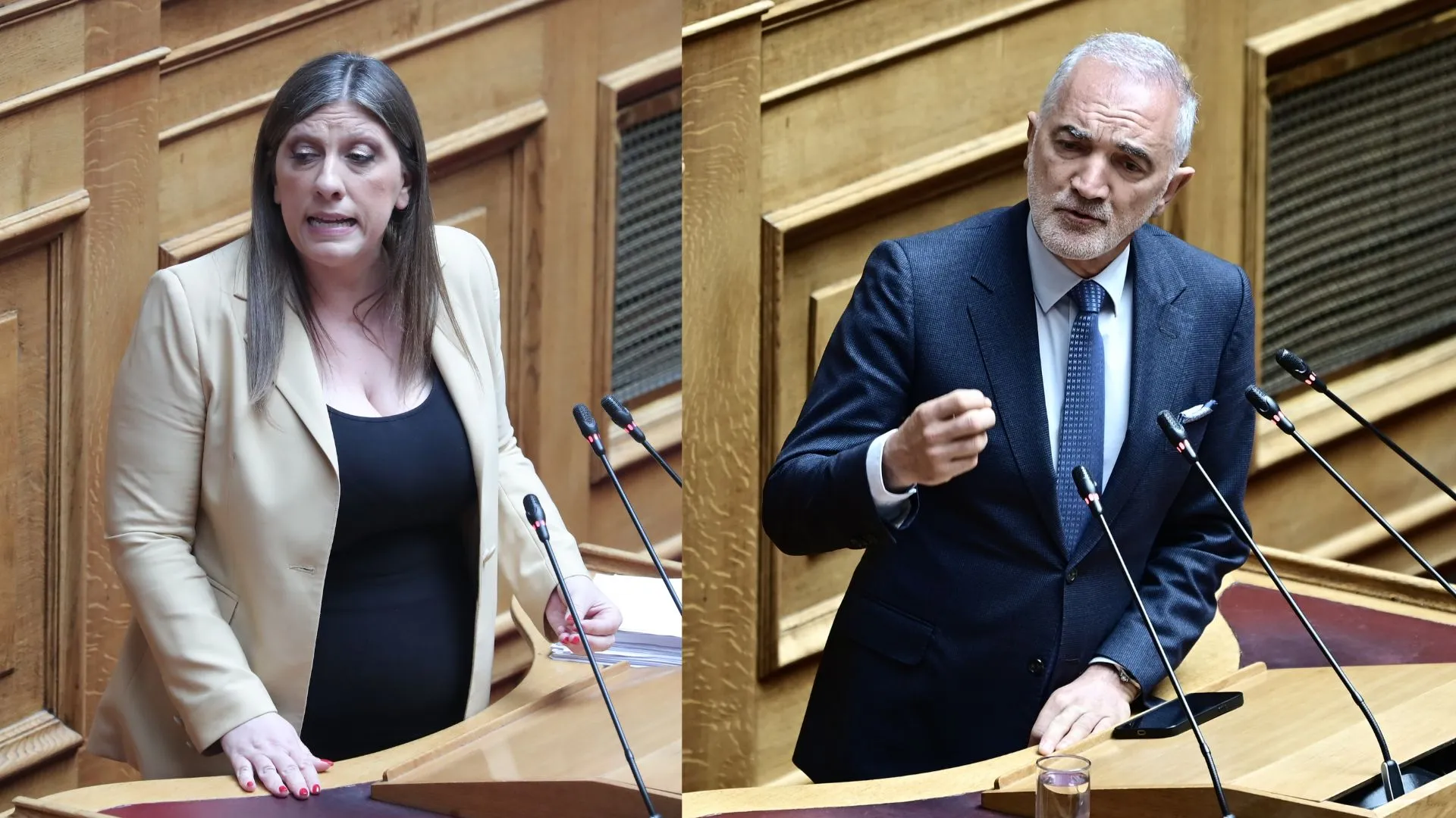 Η Ζωή Κωνσταντοπούλου στη Βουλή των Ελλήνων