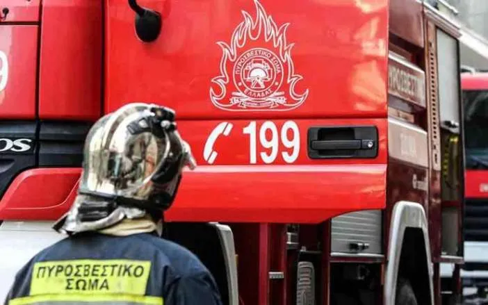 Πυροσβεστικό αεροσκάφος επιχειρεί σε πυρκαγιά στη Βοιωτία