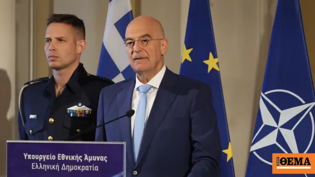 Ο Νίκος Δένδιας παρουσιάζει την Ασπίδα του Αχιλλέα στο ΚΥΣΕΑ