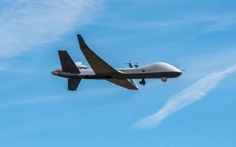 Αμερικανικό drone MQ-9 πάνω από το λιμάνι Μπουσέρ στο Ιράν
