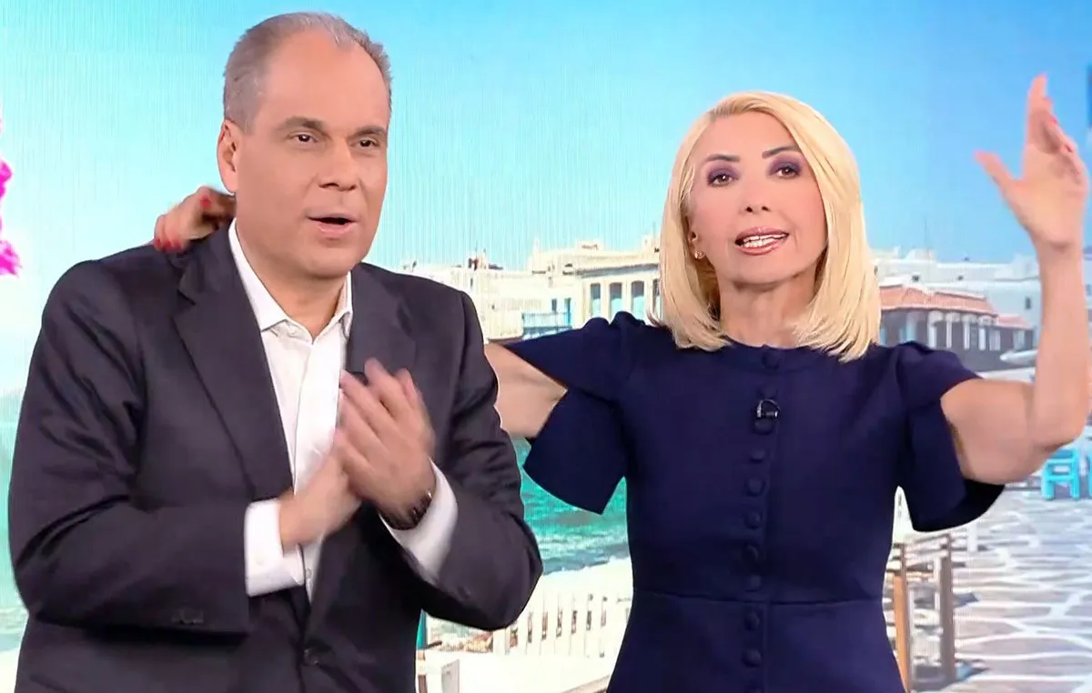 Η Μίνα Καραμήτρου αποχαιρετά τους τηλεθεατές του OPEN