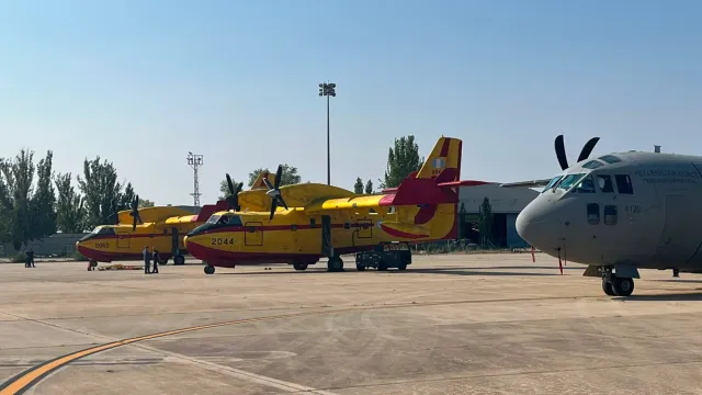 Τα ελληνικά Canadair παραμένουν ακόμη μία ημέρα στην Ισπανία