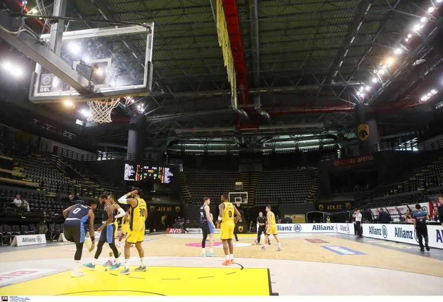 Η Sunel Arena στα Άνω Λιόσια, έδρα της ΚΑΕ ΑΕΚ