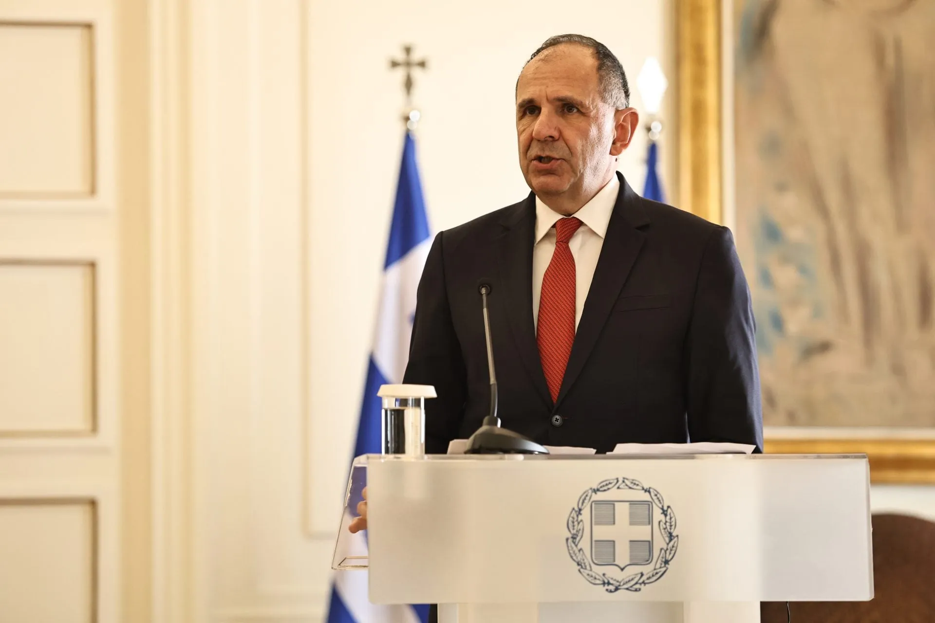 Ο Γεραπετρίτης σε συνάντηση για την Προεδρία ΟΣΕΠ