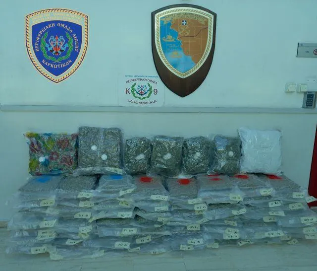 Λιμάνι Ηγουμενίτσας έλεγχος φορτηγού ναρκωτικά