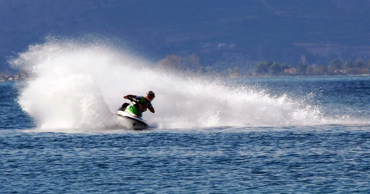 Jet ski στη θάλασσα της Χαλκιδικής, σκηνή ατυχήματος