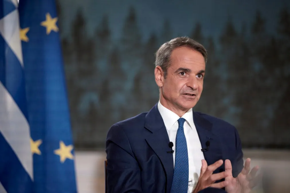 Ο Κυριάκος Μητσοτάκης σε συνέντευξη στο Open